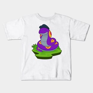 Snake Hat Kids T-Shirt